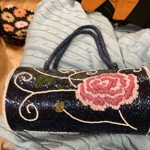 Beautiful Seed Bead Handbag